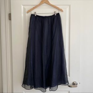 Vintage Laundry by Shelli Segal Silk Skirt